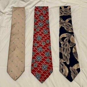 SALE!!!  Set of 4 Silk ties